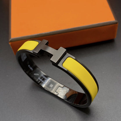 [Marins]CLIC HM SO BLACK YELLOW BRACELET