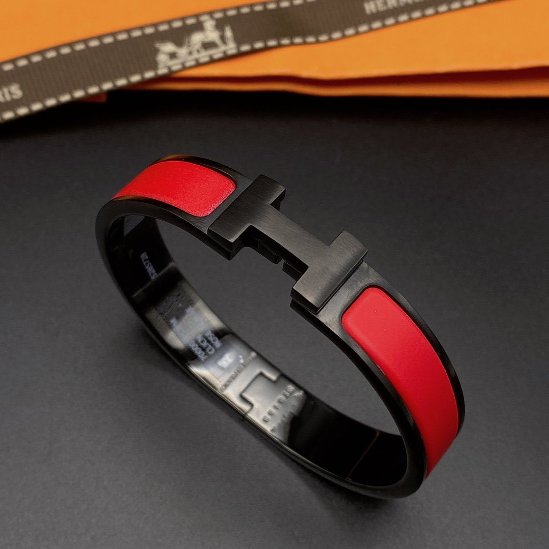 [Marins]CLIC HM SO BLACK RED BRACELET