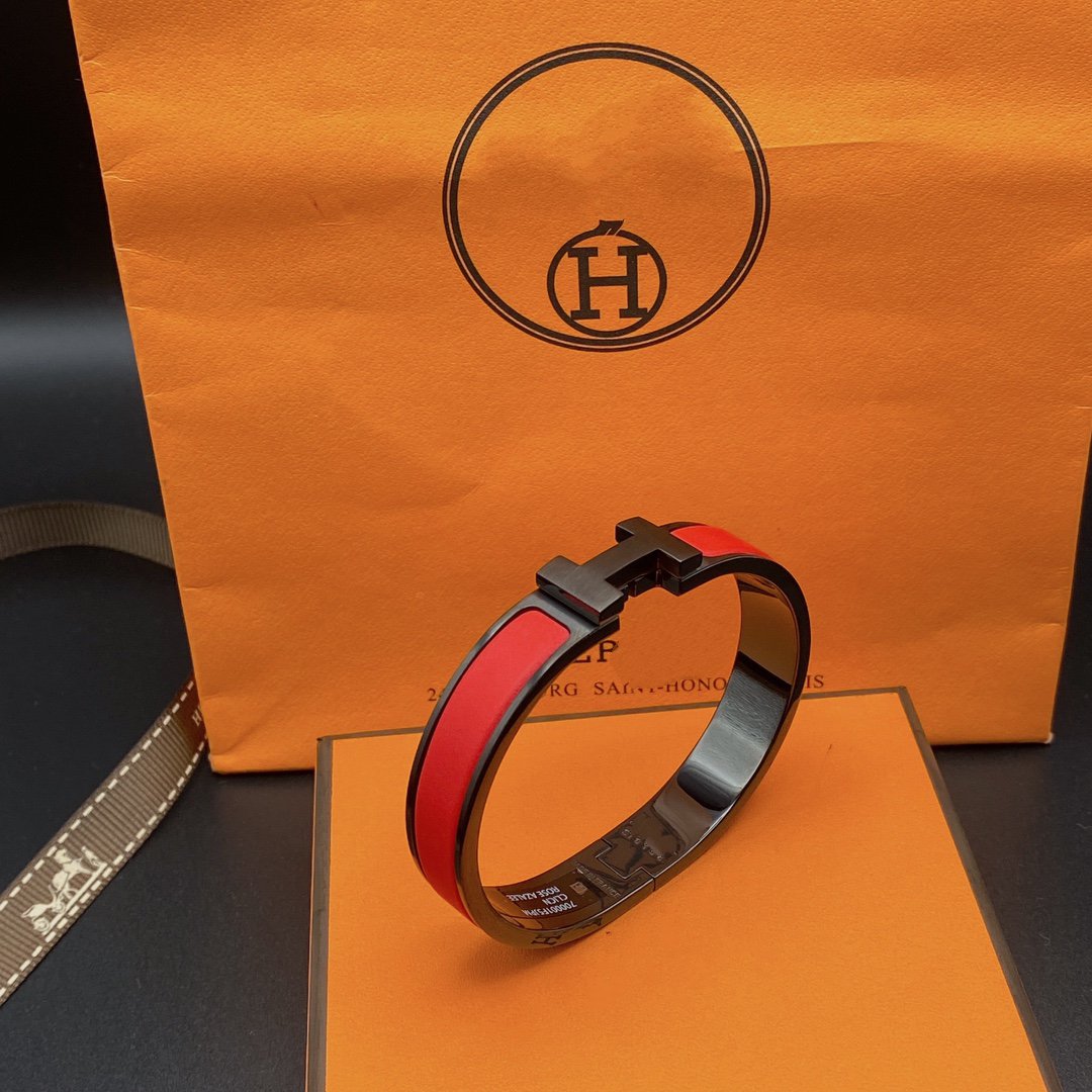 [Marins]CLIC HM SO BLACK RED BRACELET