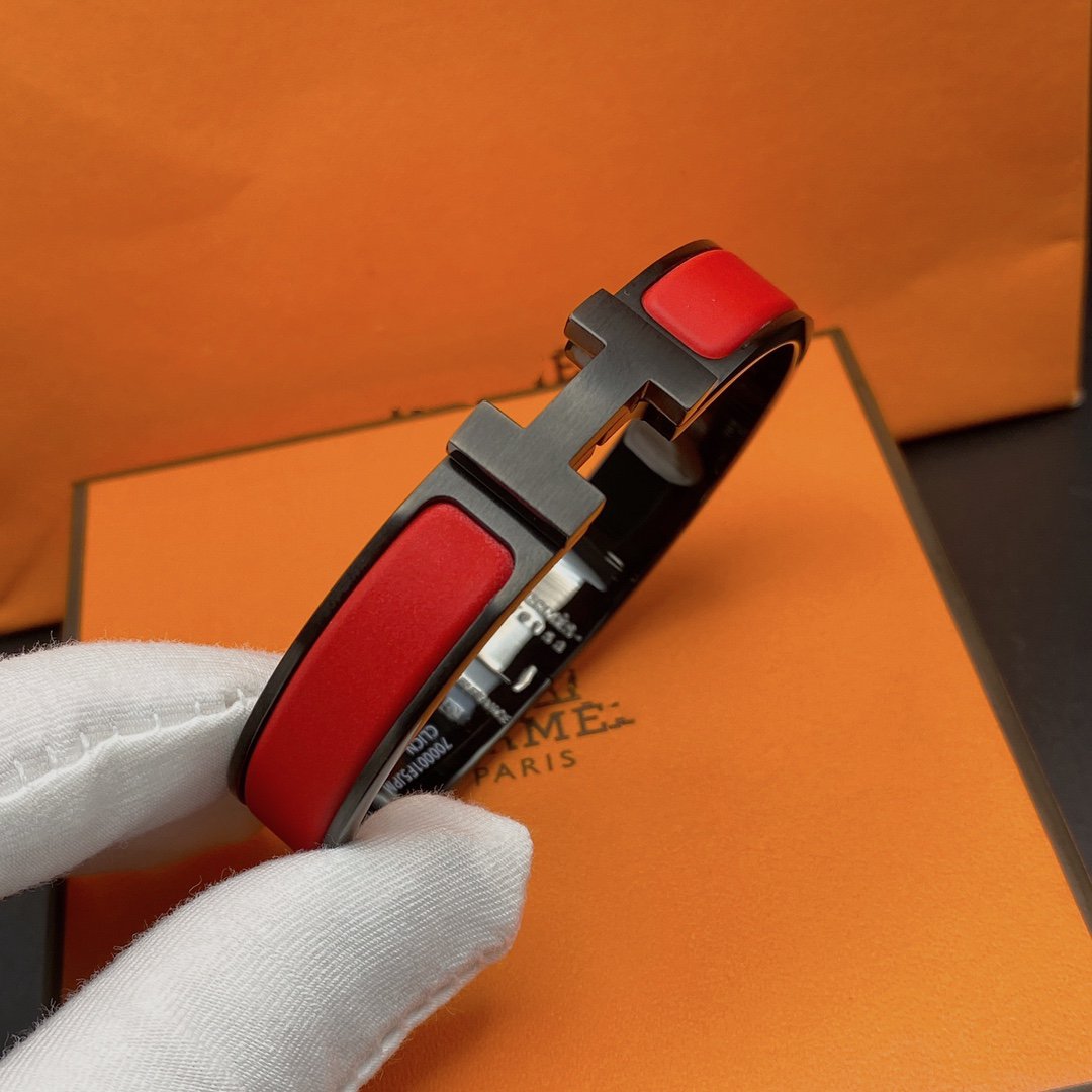 [Marins]CLIC HM SO BLACK RED BRACELET