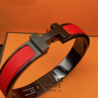 [Marins]CLIC HM SO BLACK RED BRACELET
