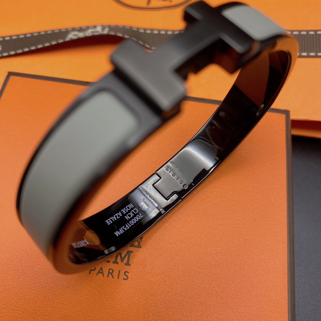 [Marins]CLIC HM SO BLACK GREY BRACELET