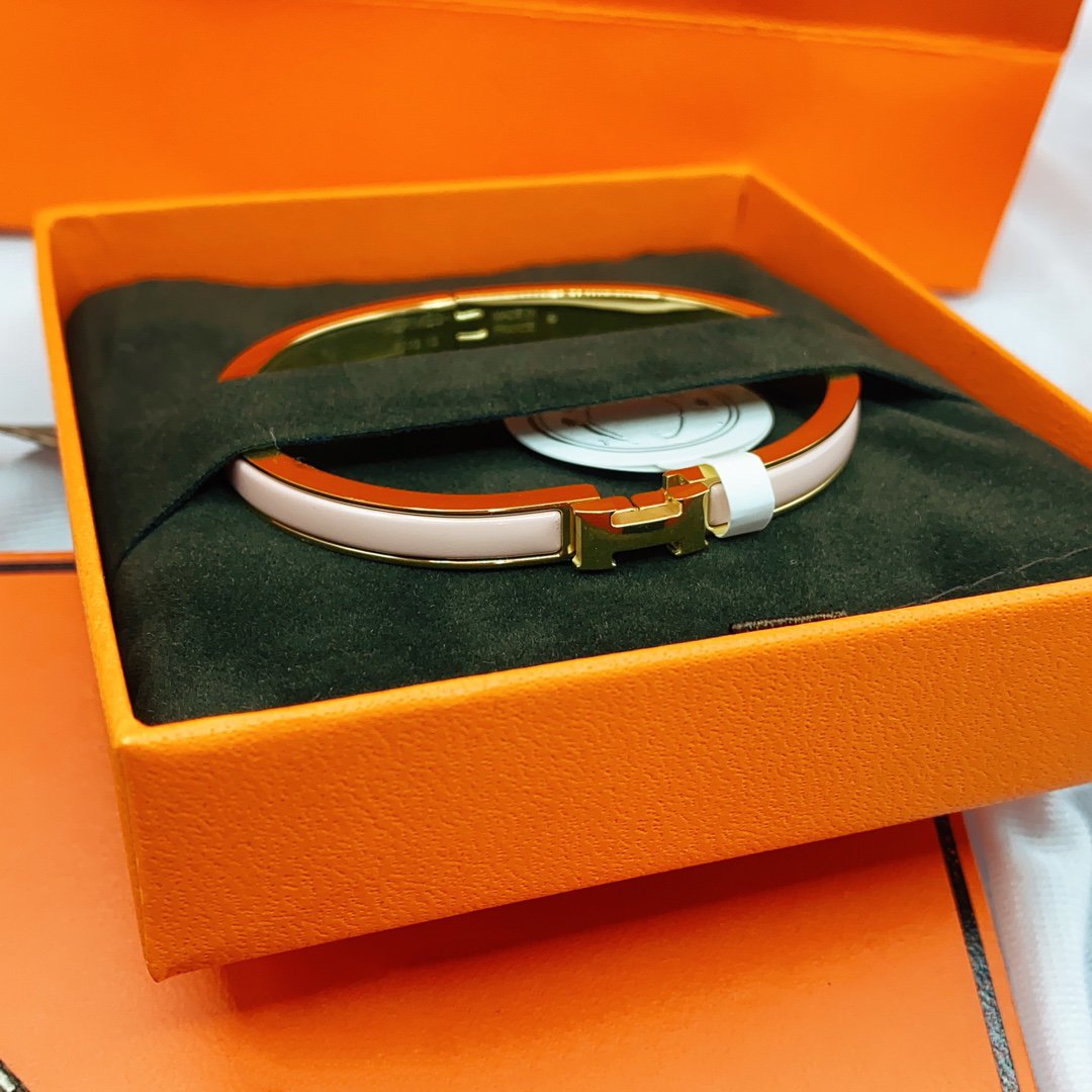 [Marins]CLASSIC HM CLIC  PINK 8MM ENAMEL BRACELET