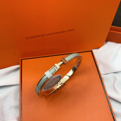 [Marins]CLASSIC HM CLIC GREEN 8MM ENAMEL BRACELET