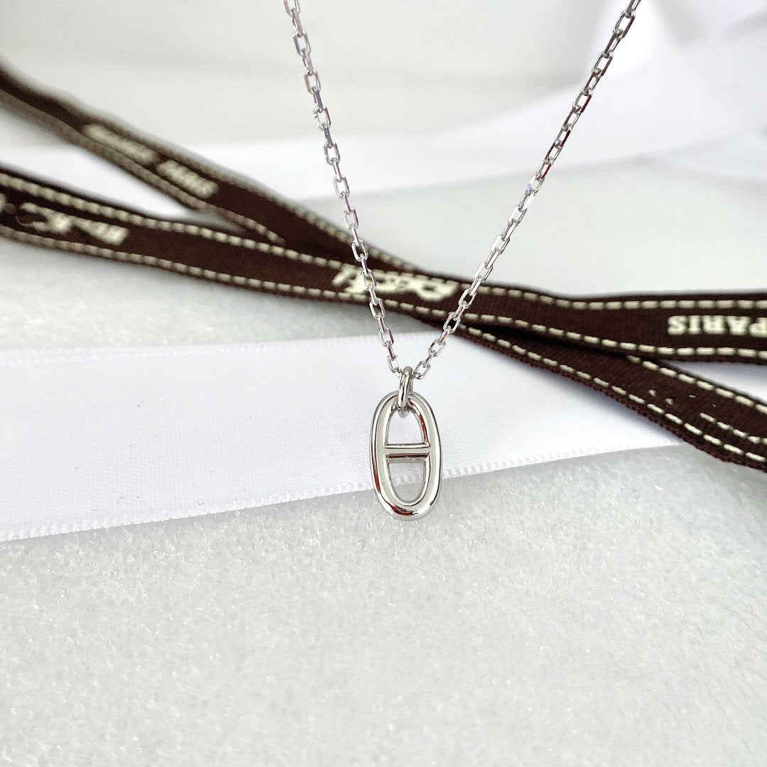 [Marins]HM PIG NOSE NECKLACE