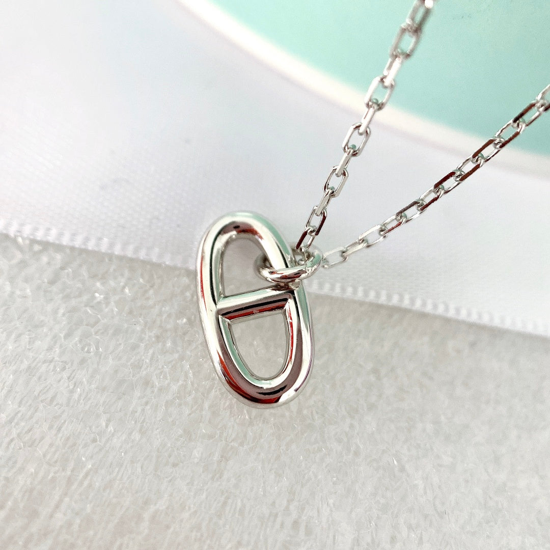 [Marins]HM PIG NOSE NECKLACE