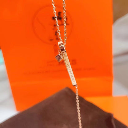[Marins]HM NECKLACE PLATINUM Marins GOLD DIAMOND