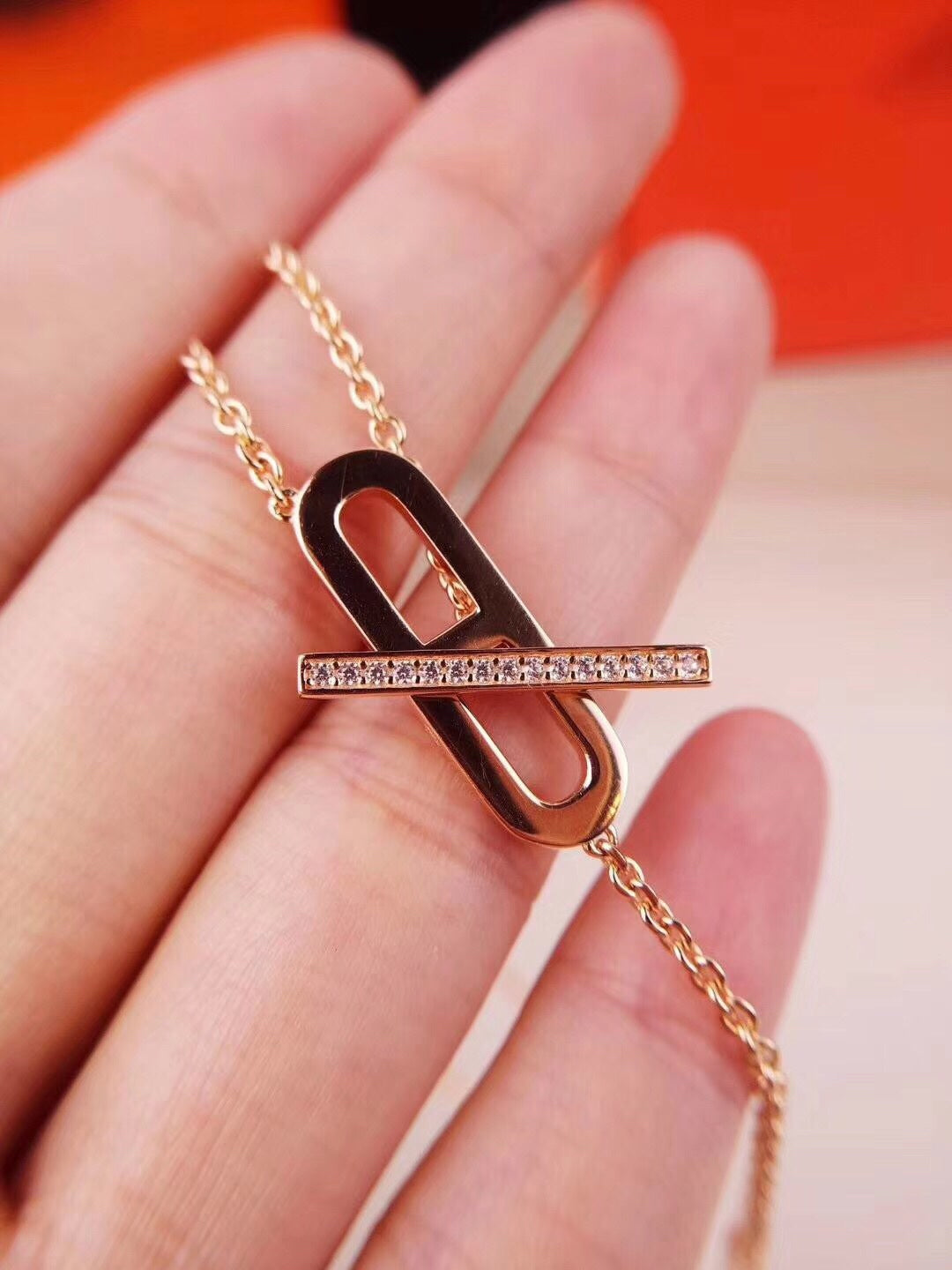 [Marin-Jewelry]HM NECKLACE PLATINUM Marin-Jewelry GOLD DIAMOND