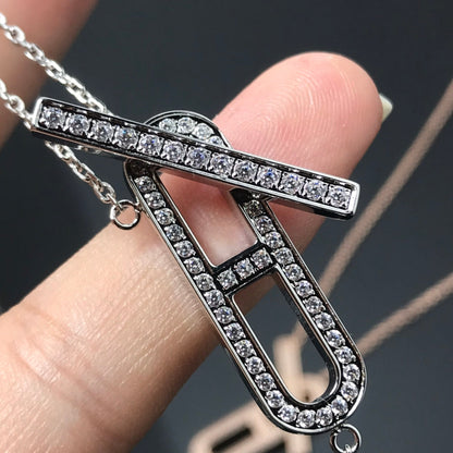 [Marins]HM NECKLACE PLATINUM Marins GOLD DIAMOND