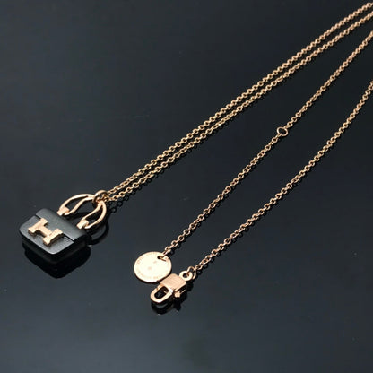 [Marins]WOMEN'S HM AMULETTES CONSTANCE PENDANT NECKLACE