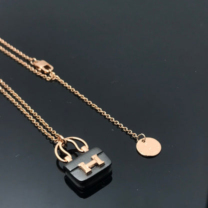 [Marins]WOMEN'S HM AMULETTES CONSTANCE PENDANT NECKLACE