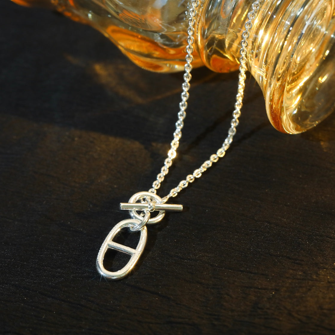 [Marins]HM CHAINE D'ANCRE PENDANT NECKLACE STERLING SILVER