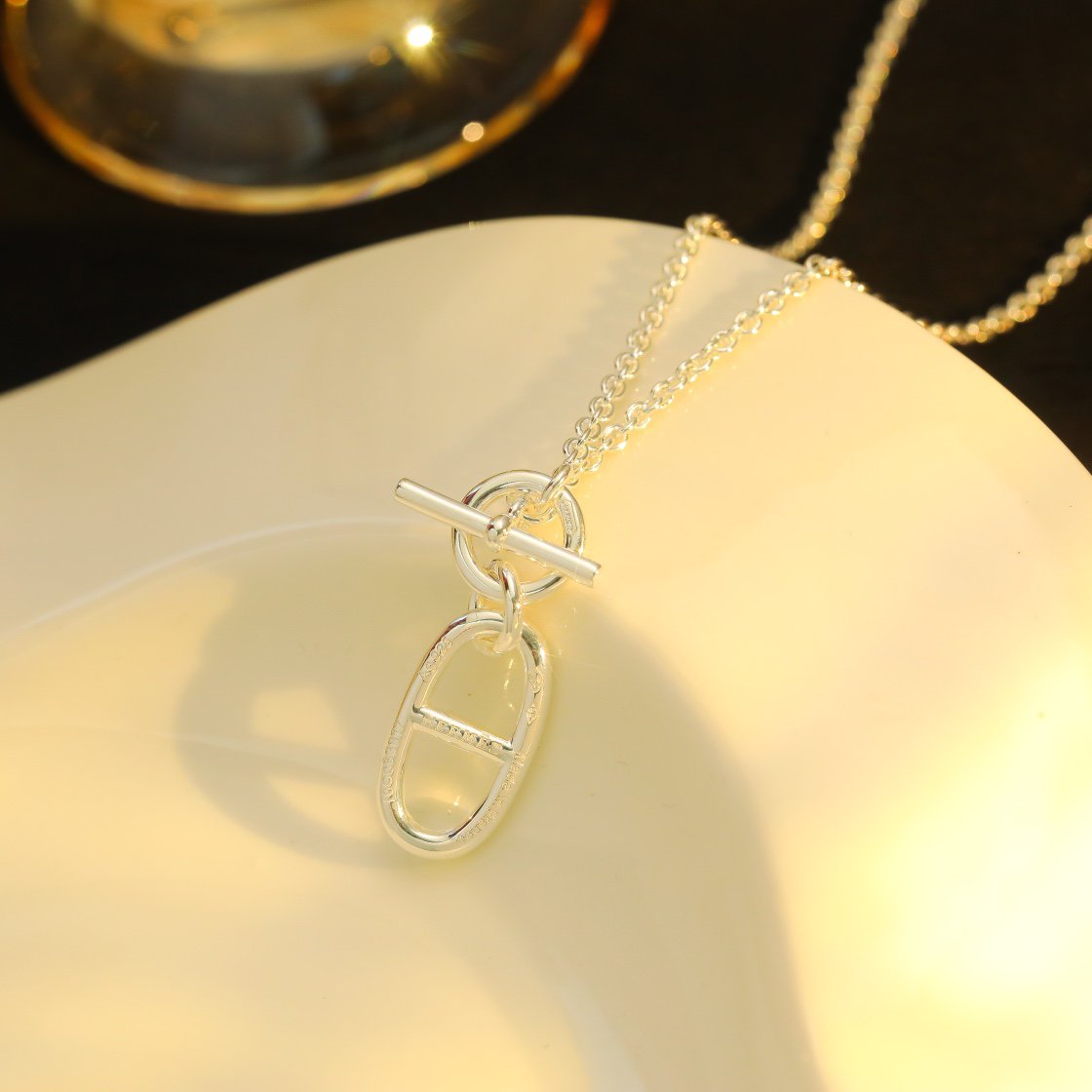 [Marins]HM CHAINE D'ANCRE PENDANT NECKLACE STERLING SILVER