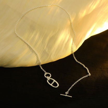 [Marins]HM CHAINE D'ANCRE PENDANT NECKLACE STERLING SILVER