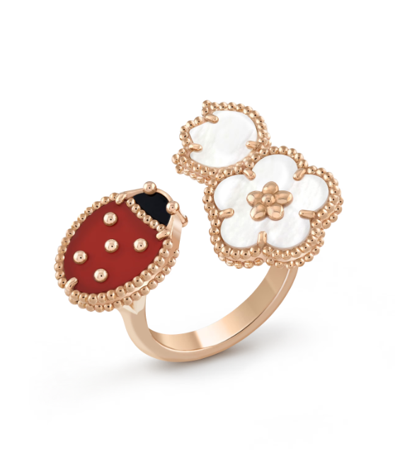 [Marins]LUCKY 3 MOTIF Marins GOLD RING