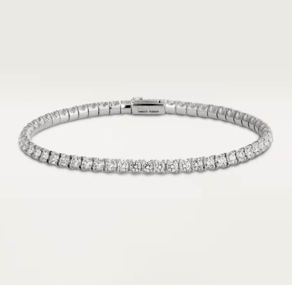 [Marin-Jewelry] BRACELET DE BASEBALL CLASSIQUE, 52 DIAMANTS