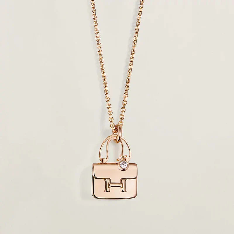 [Marins]AMULETTE PEDANT Marins GOLD NECKLACE