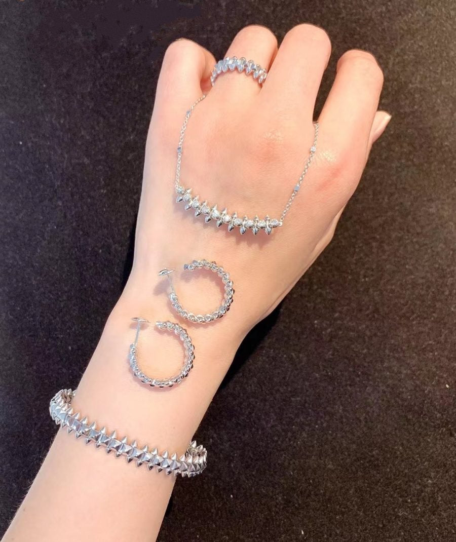 [Marins]CLASH SILVER BRACELET