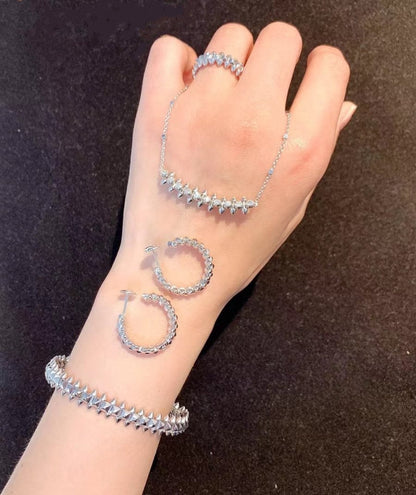 [Marins]CLASH SILVER BRACELET