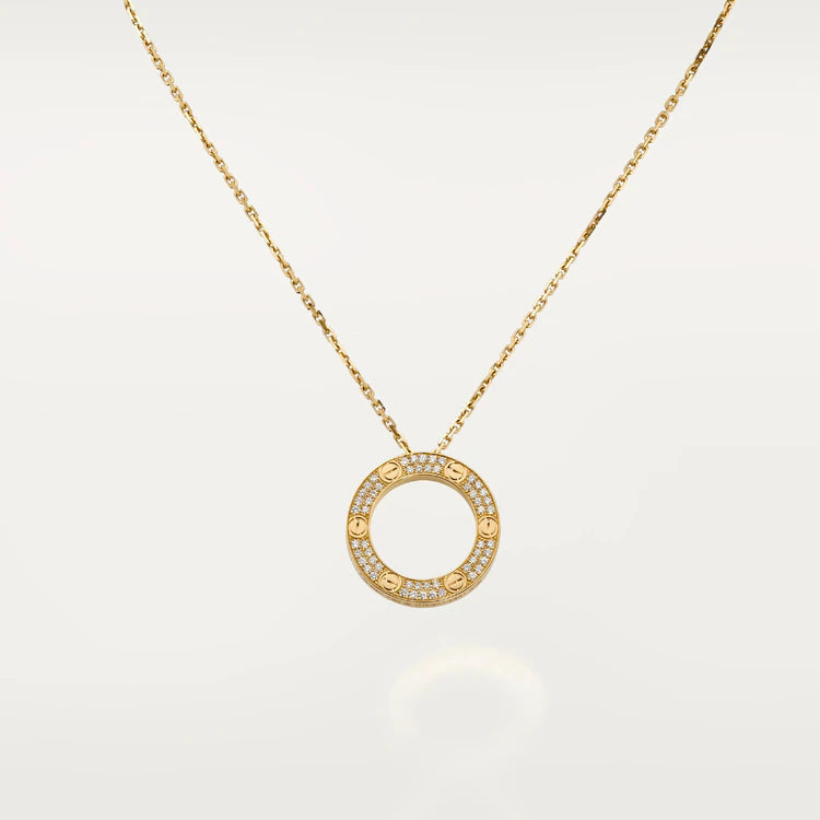[Marin-Jewelry]LOVE NECKLACE ADJUSTABLE Marin-Jewelry GOLD