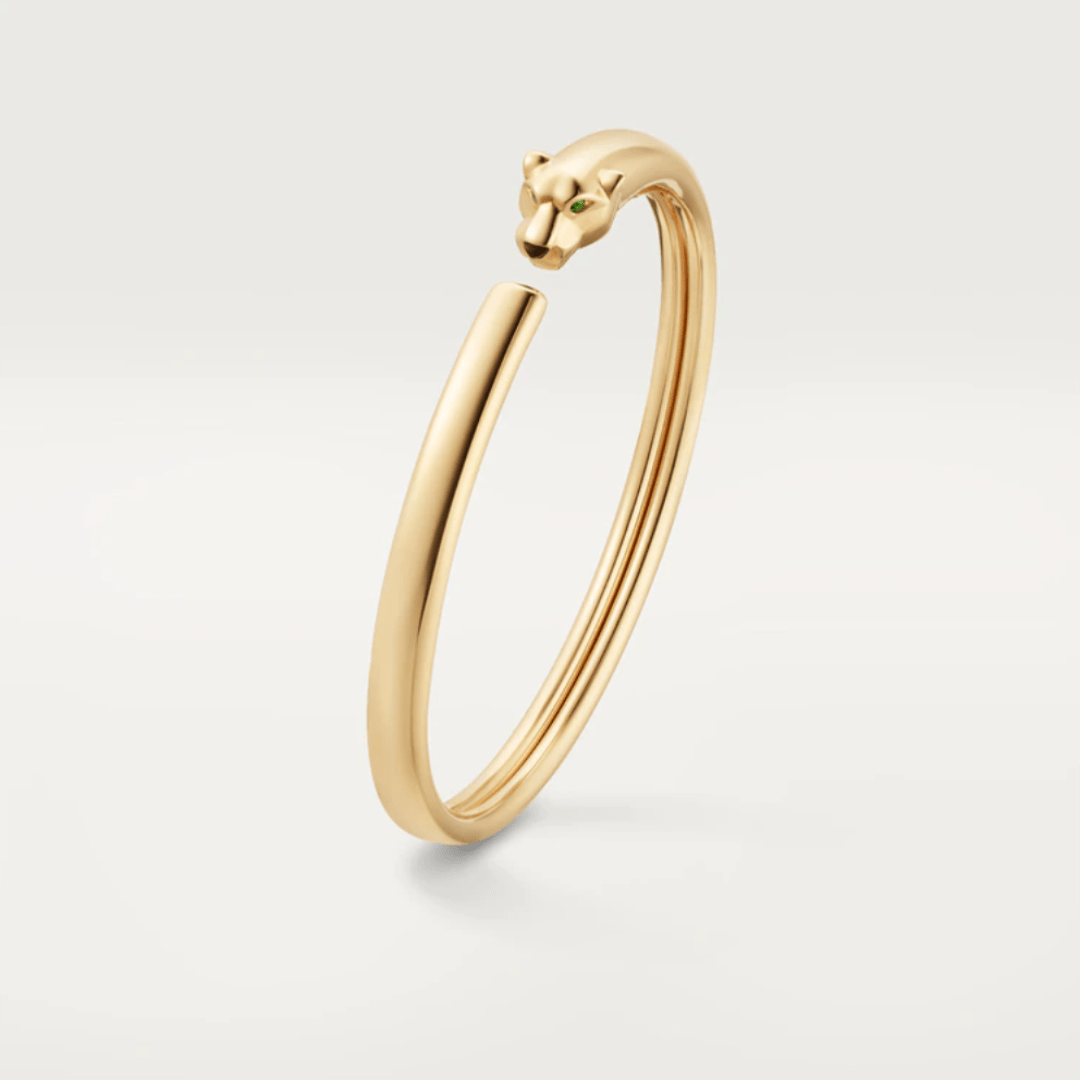[Marins]PANTHERE GOLD OPEN BRACELET