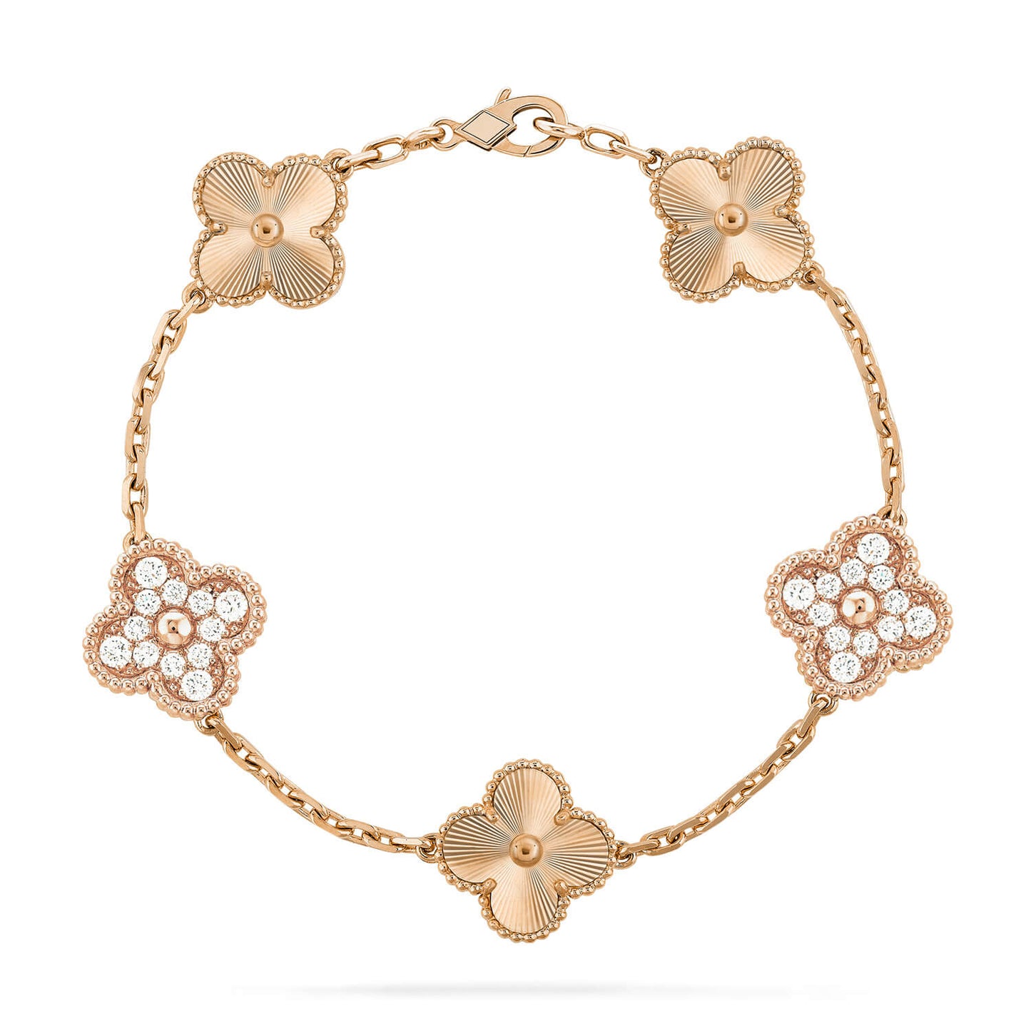 [Marins] CLOVER 5 MOTIF LASER BRACELET COLLECTION