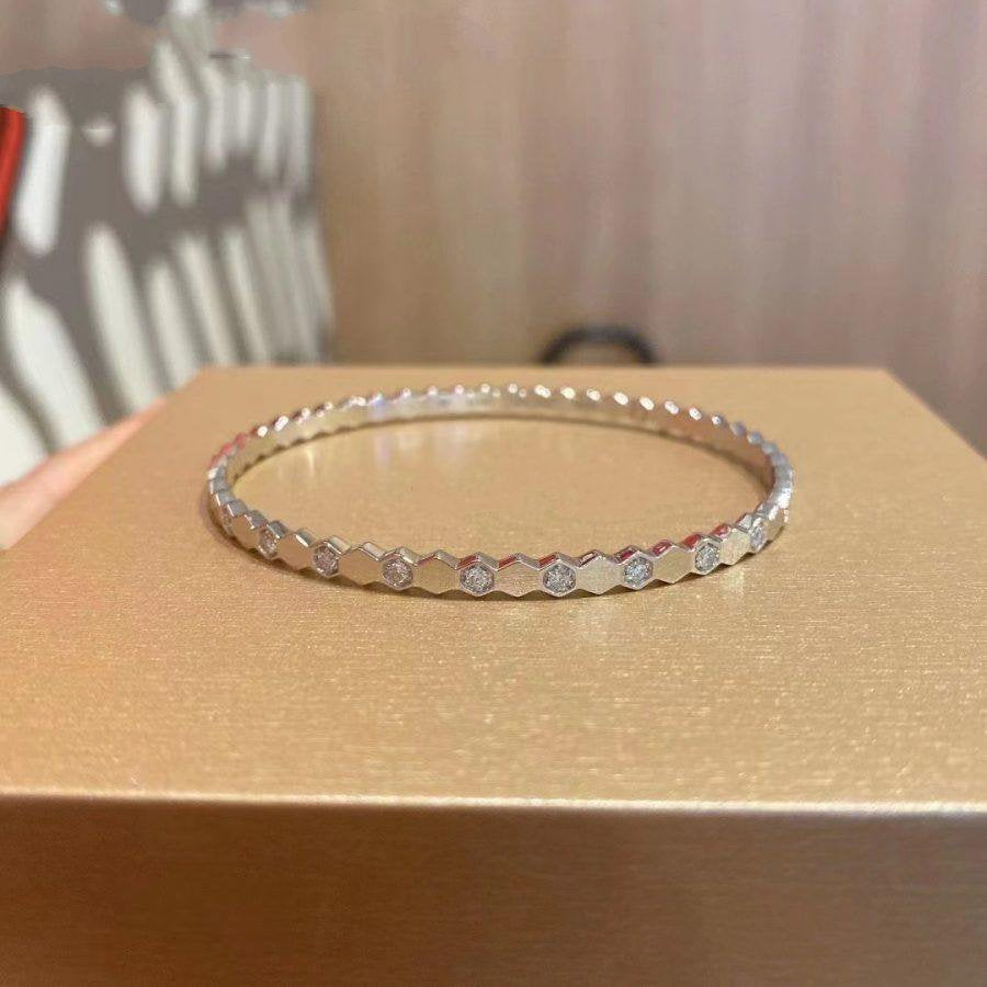 [Marins]BEE LOVE SILVER DIAMOND BRACELET