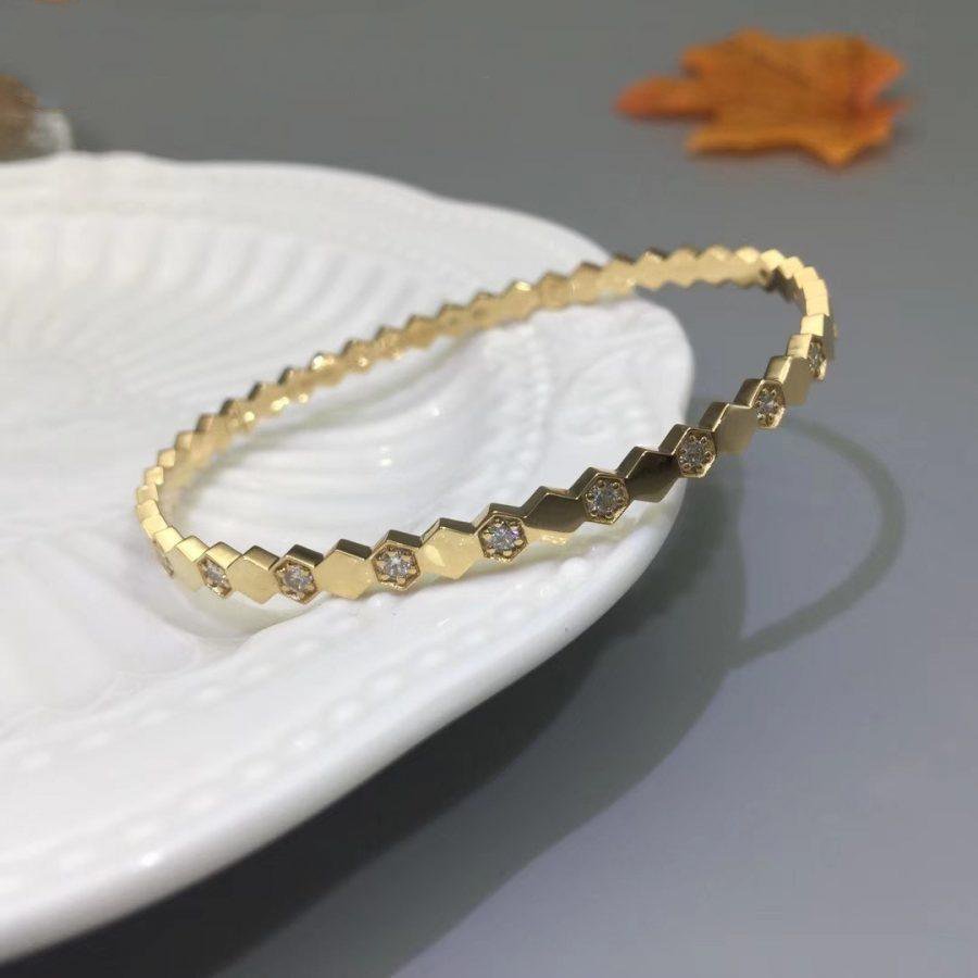 [Marins]BEE LOVE GOLD DIAMOND BRACELET
