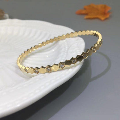 [Marins]BEE LOVE GOLD DIAMOND BRACELET