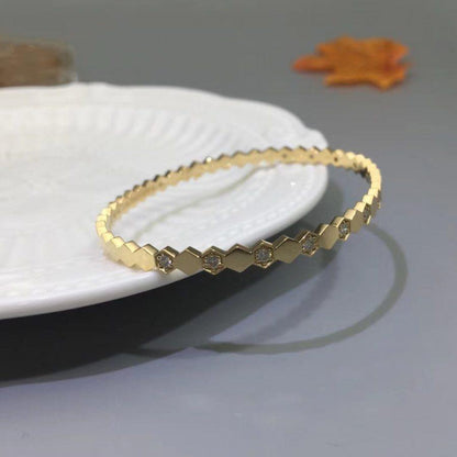 [Marins]BEE LOVE GOLD DIAMOND BRACELET