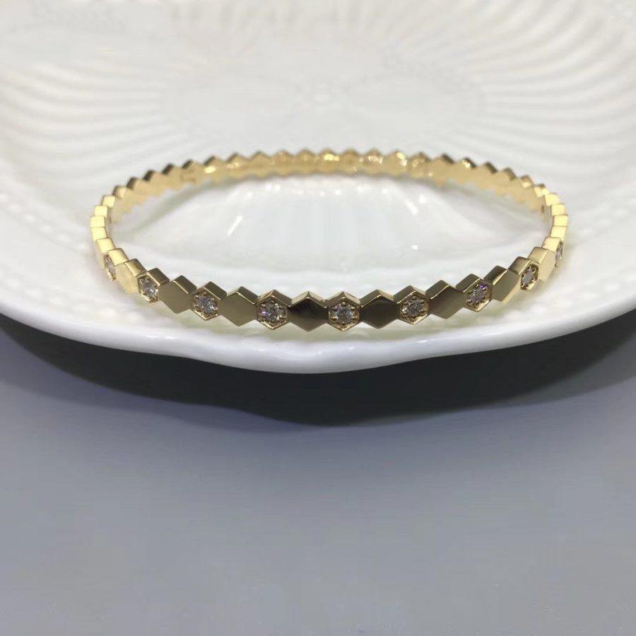 [Marins]BEE LOVE GOLD DIAMOND BRACELET