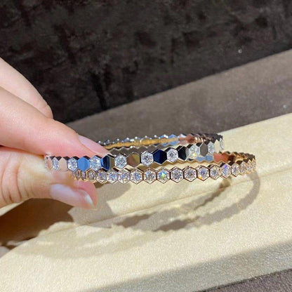 [Marins]BEE LOVE GOLD BRACELET FULL DIAMOND