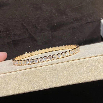 [Marins]BEE LOVE GOLD BRACELET FULL DIAMOND