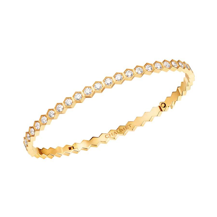 [Marins]BEE LOVE GOLD BRACELET FULL DIAMOND
