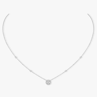 [Marins]Diamond Necklace 0,20ct Brilliant Shape Joy