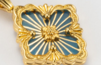 [Marins] B.C.L SMALL SIZE  ENAMEL NECKLACE£¨Various colors)