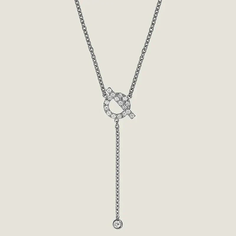 [Marins]FINESSE SILVER DIAMOND NECKLACE