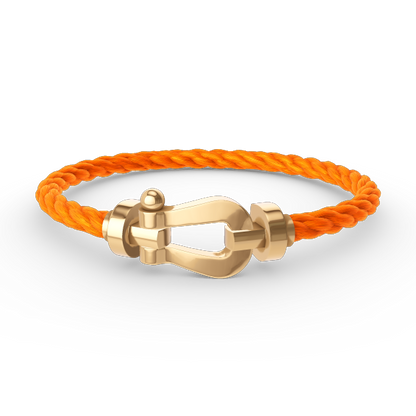 [Marins]FORCE LARGE HORSESHOE NO DIAMOND BRACELET GOLD