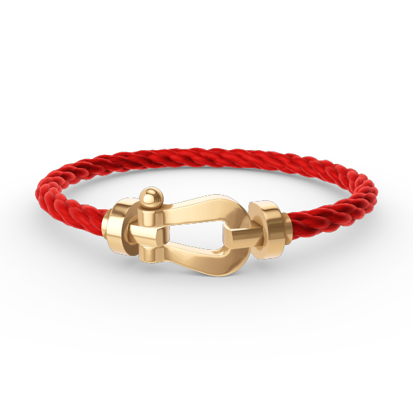 [Marin-Jewelry]FORCE LARGE HORSESHOE NO DIAMOND BRACELET GOLD