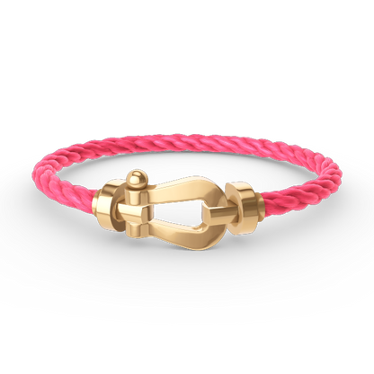 [Marins]FORCE LARGE HORSESHOE NO DIAMOND BRACELET GOLD