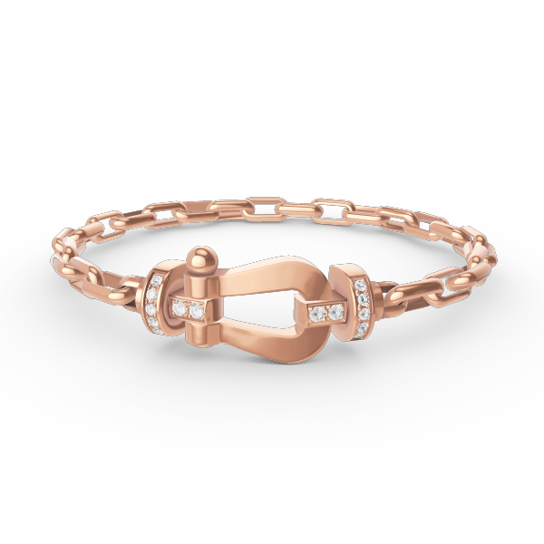 [Marins]FORCE LARGE HORSESHOE CLASP  METAL BRACELET