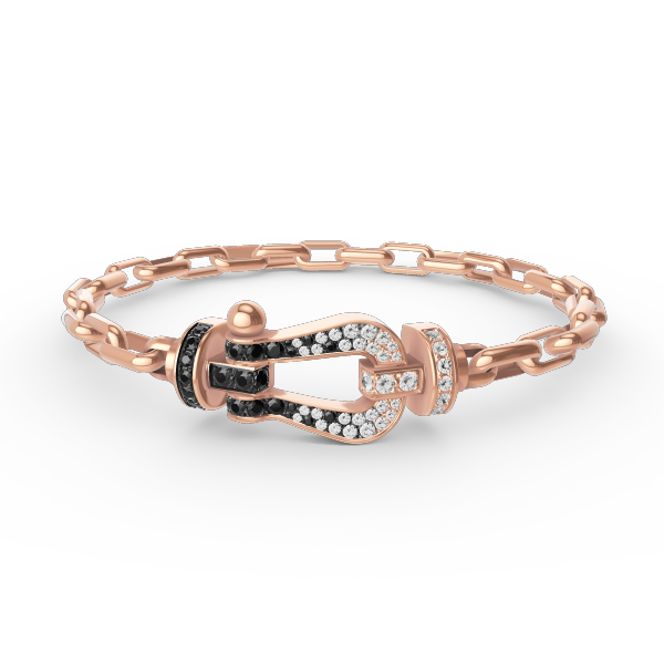 [Marins]FORCE LARGE HORSESHOE CLASP  METAL BRACELET
