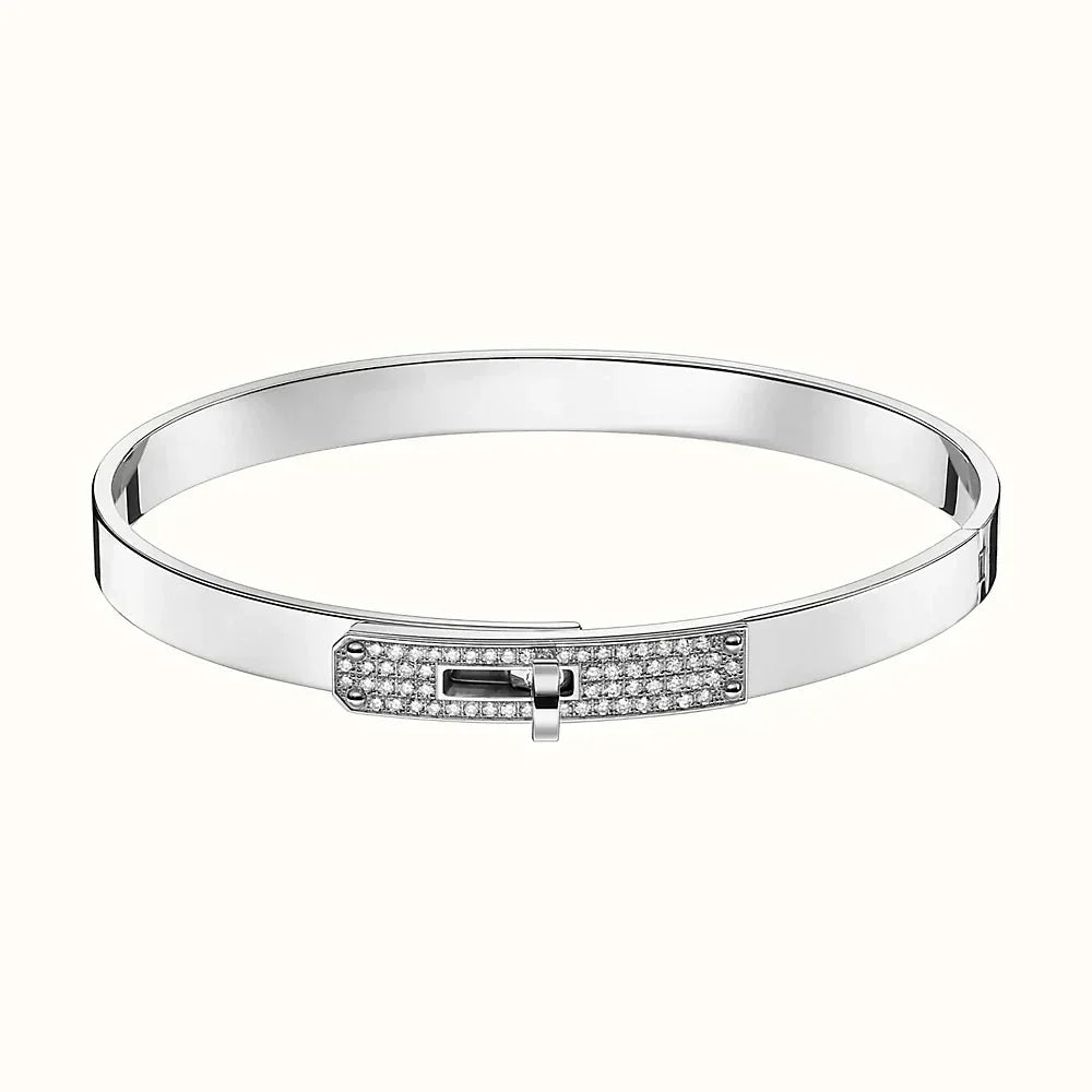 [Marins]KELLY SILVER DIAMOND BRACELET