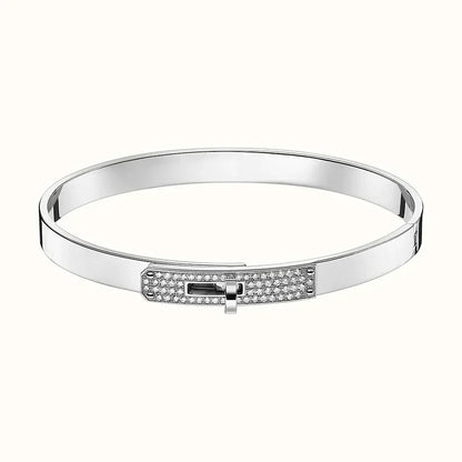 [Marins]KELLY SILVER DIAMOND BRACELET