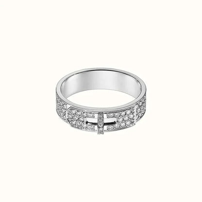 [Marins]KELLY SILVER DIAMOND RING