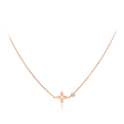 [Marins]BLOSSOM PENDANT PINK GOLD AND DIAMOND