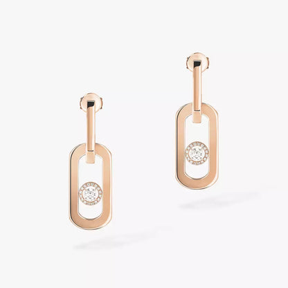 [Marins] So Move XL Diamond Hoop Earring