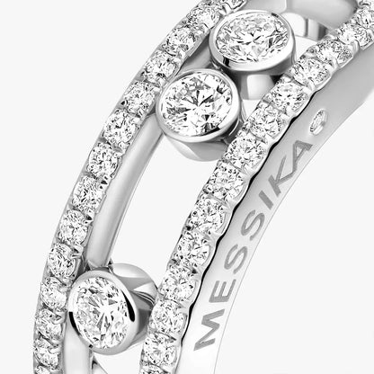 [Marins] Move Gold Diamond Pave_ Ring