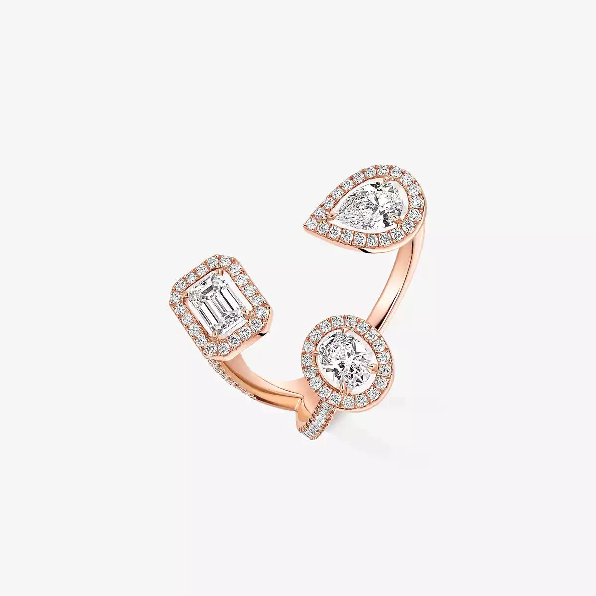 [[Marins] Diamond Ring 0,25ct My Twin Trilogy