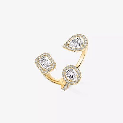 [[Marins] Diamond Ring 0,25ct My Twin Trilogy